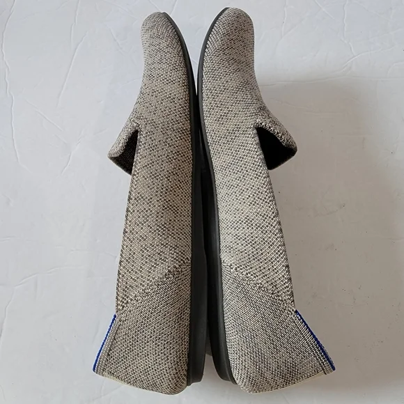 ROTHY'S Taupe Heather Loafers Women's 10.5 Casual Comfort Quit Luxury Minimalist